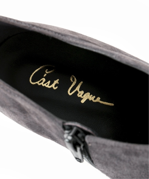 La TOTALITE（ラトータリテ）の「【C’ast vague/セベージュ】スエードブーティ（ブーツ・レディース・ブラック/グレー・36/37/38）」の11枚目の写真