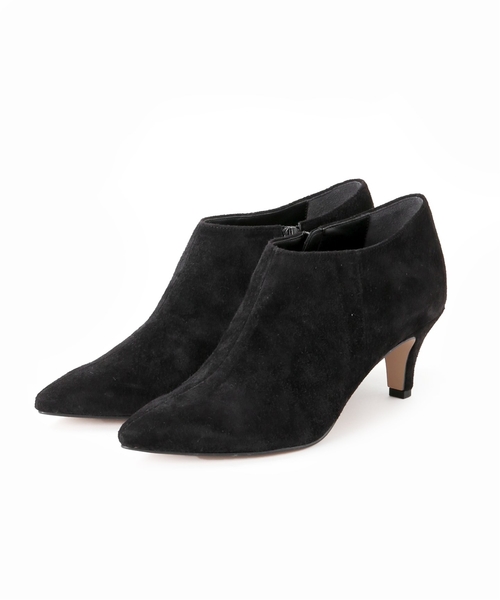 La TOTALITE（ラトータリテ）の「【C’ast vague/セベージュ】スエードブーティ（ブーツ・レディース・ブラック/グレー・36/37/38）」の13枚目の写真