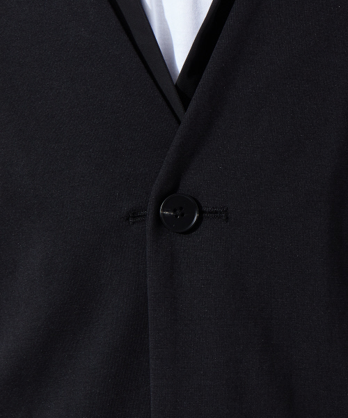 5351 POUR LES HOMMES（ゴーサンゴーイチプールオム）の「コンビネーションガウンコート（ステンカラーコート・メンズ・ブラック・44/46/48）」の11枚目の写真