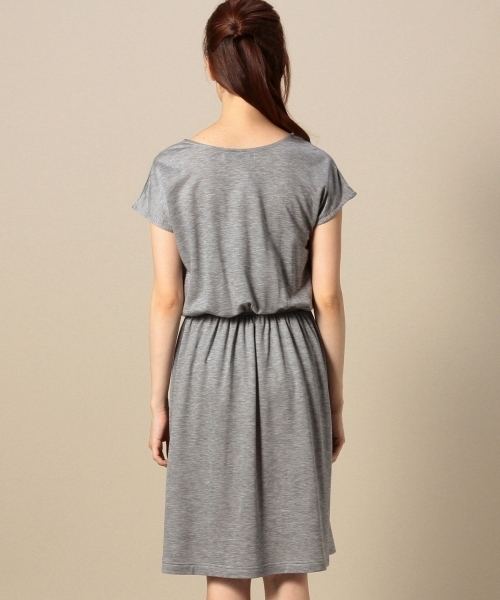 BEAUTY&YOUTH UNITED ARROWS（ビューティーアンドユースユナイテッドアローズ）の「BYSF リヨセルキュプラ フレアワンピース ◆（ワンピース・レディース・ライトグレー/ネイビー/ブラック・フリー）」の10枚目の写真