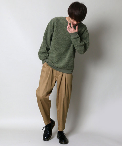 SITRY（シトリー）の「ワイドアンクル　シェフパンツ　カラーツイル（その他パンツ・メンズ・ブラック/ベージュ/カーキ・LL/M/L）」の13枚目の写真