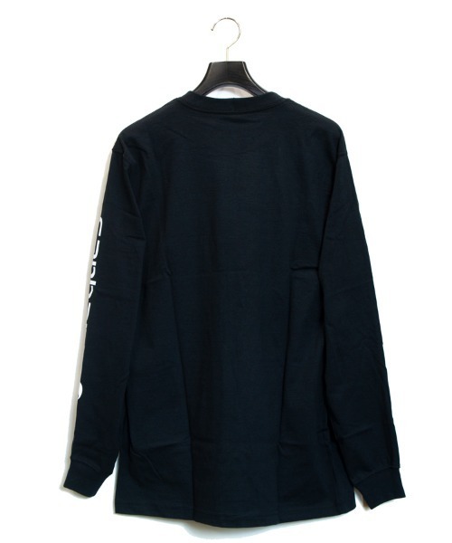 Carhartt（カーハート）の「カーハート袖ロゴLSTEE（CRHTT-K231）（Tシャツ/カットソー・メンズ・ブラック/グレー・S/M/L）」の7枚目の写真