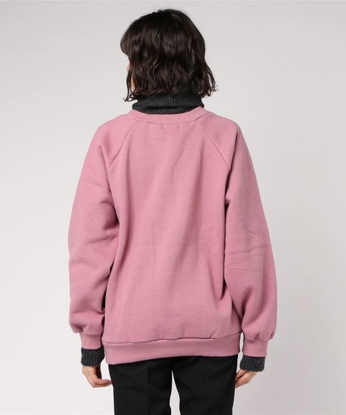 DING（ディング）の「DING/タートルネックoatmeal裏起毛スウェット（スウェット・レディース・ピンク/ベージュ・FREE）」の19枚目の写真
