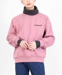 DING | DING/タートルネックoatmeal裏起毛スウェット(スウェット)