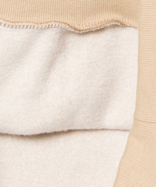 DING（ディング）の「DING/タートルネックoatmeal裏起毛スウェット（スウェット・レディース・ピンク/ベージュ・FREE）」の17枚目の写真