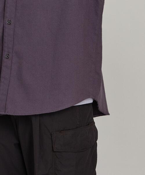 Steven Alan(スティーブンアラン)の「<Steven Alan> AIR/NEL REGULAR COLLAR SHIRT-LOOSE/シャツ(シャツ/ブラウス・メンズ・ダークグレー/ナチュラル・S/M/L/XL)」の15枚目の写真