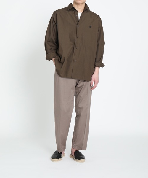 agnes b.（アニエスベー）の「【agnes b. pour ADAM ET ROPE'】CHEMISE ANDY（シャツ/ブラウス・メンズ・ネイビー/グレー/カーキ・M/L）」の13枚目の写真