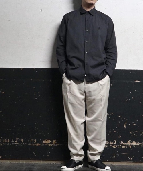 agnes b.（アニエスベー）の「【agnes b. pour ADAM ET ROPE'】CHEMISE ANDY（シャツ/ブラウス・メンズ・ネイビー/グレー/カーキ・M/L）」の15枚目の写真