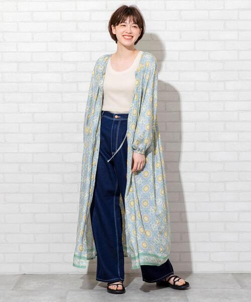 coen（コーエン）の「テレコノースリーブ（タンクトップ）（タンクトップ・レディース・ベージュ/モカ/ブラック・MEDIUM/LARGE）」の6枚目の写真