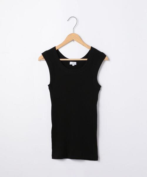 coen（コーエン）の「テレコノースリーブ（タンクトップ）（タンクトップ・レディース・ベージュ/モカ/ブラック・MEDIUM/LARGE）」の9枚目の写真