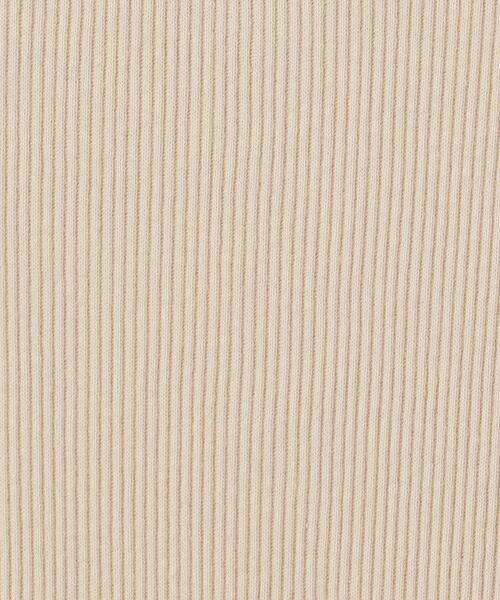 coen（コーエン）の「テレコノースリーブ（タンクトップ）（タンクトップ・レディース・ベージュ/モカ/ブラック・MEDIUM/LARGE）」の4枚目の写真