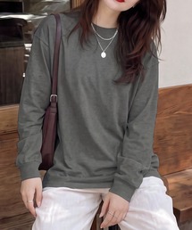 目黒蓮さん着用!【GILDAN】6.0オンス USA ウルトラコットンビッグシルエット 袖リブロングスリーブTシャツ 長袖Tシャツ 無地ロンT カットソー オーバーサイズ GL2400 MURS