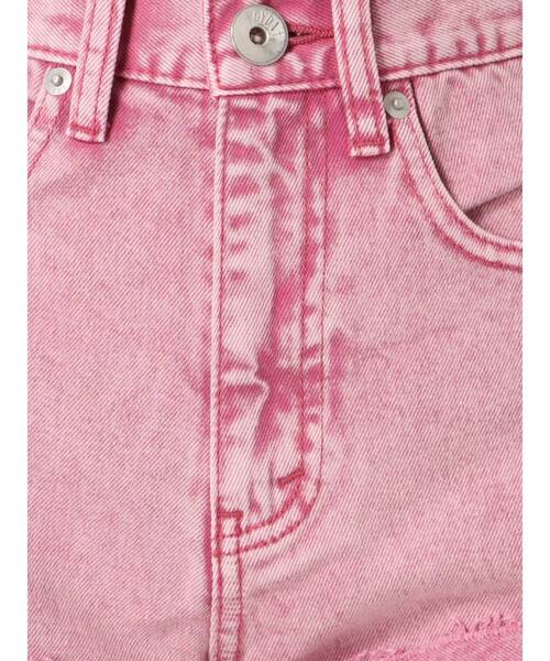 GYDA（ジェイダ）の「ケミカルJ/W デニムショーパン（デニムパンツ・レディース・ピンク/ブルー/グリーン・SMALL/MEDIUM/X-SMALL）」の13枚目の写真