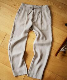 BEAUTY&YOUTH UNITED ARROWS | BY リネンタッチ 1P ワイド テーパード イージーパンツ(その他パンツ)