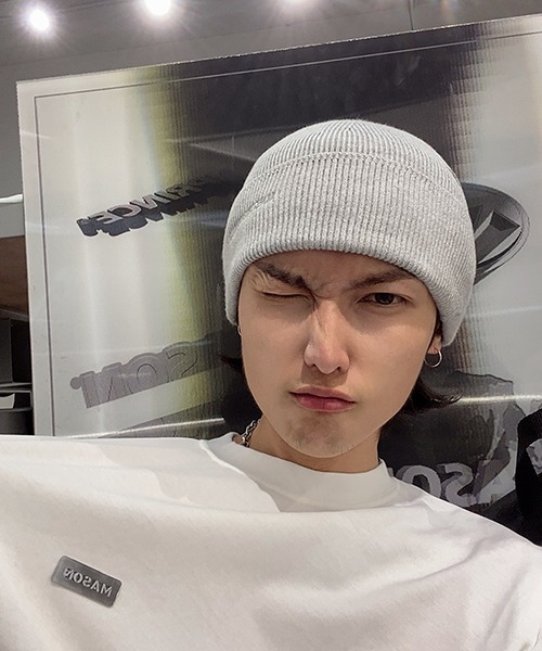 MASONPRINCE（メイソンプリンス）の「ビッグシルエットロゴプレートシンプルTシャツ DT2129 【MASONPRINCE】（Tシャツ/カットソー・メンズ・ブラック/ホワイト・L/M/S/XL）」の15枚目の写真