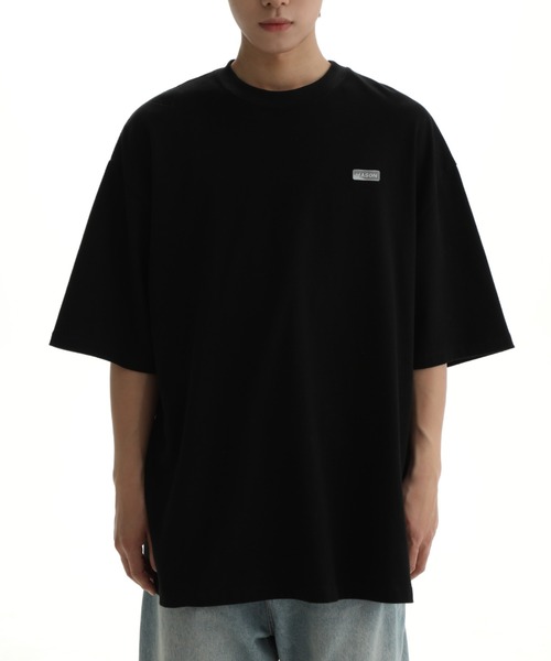 オーバーシルエットロゴカットソー JOSEMOON LOGO OVER TSHIRT with PEARL/ジョゼムーンロゴ