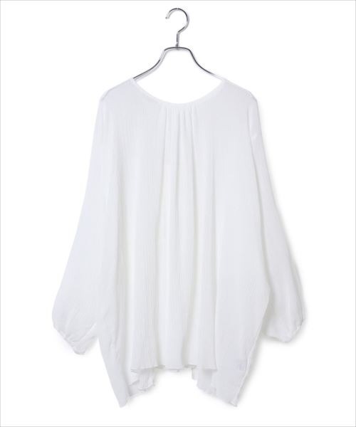 ADAM ET ROPE'（アダムエロペ）の「楊柳バックリボンブラウス（シャツ/ブラウス・レディース・ホワイト/グリーン系その他・FREE）」の7枚目の写真