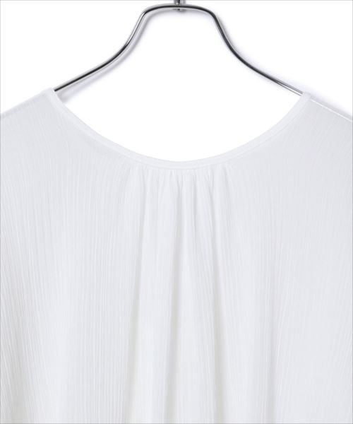 ADAM ET ROPE'（アダムエロペ）の「楊柳バックリボンブラウス（シャツ/ブラウス・レディース・ホワイト/グリーン系その他・FREE）」の14枚目の写真