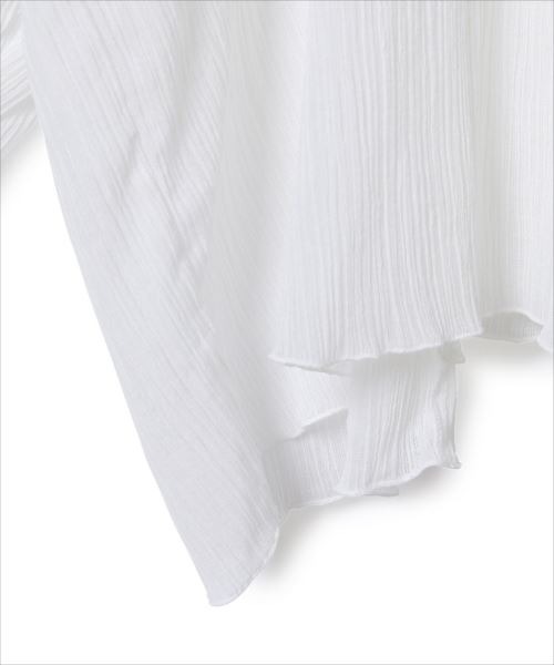 ADAM ET ROPE'（アダムエロペ）の「楊柳バックリボンブラウス（シャツ/ブラウス・レディース・ホワイト/グリーン系その他・FREE）」の13枚目の写真