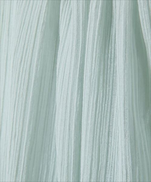 ADAM ET ROPE'（アダムエロペ）の「楊柳バックリボンブラウス（シャツ/ブラウス・レディース・ホワイト/グリーン系その他・FREE）」の6枚目の写真