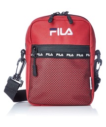 FILA/フィラ ミニ ショルダーバッグ 筆記体 ブランド ロゴ 刺繍 コンパクト ポーチ 小物入れ