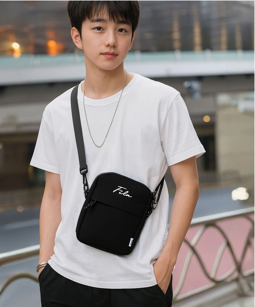 【FILA】 Basic Pocket Small Crossbody Bag /追跡付 FILA】 Ripstop mini crossbody bag /追跡付 (FILA/ショルダー