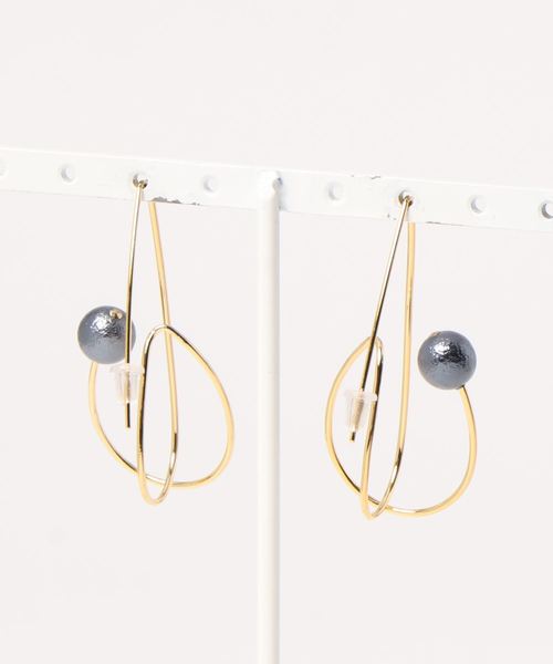 SALON（サロン）の「オリジナルエアーパール立体ピアス（ピアス（両耳用）・レディース・ゴールド・FREE）」の9枚目の写真