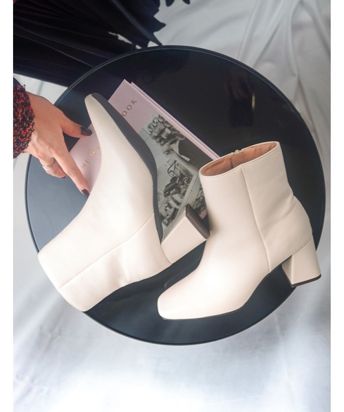 セールアイテム セール Sugar Sugar シュガーシュガー スクエアトゥブーツ ブーツ Sugar Sugar シュガーシュガー のファッション 卸売 Ear Org Tr