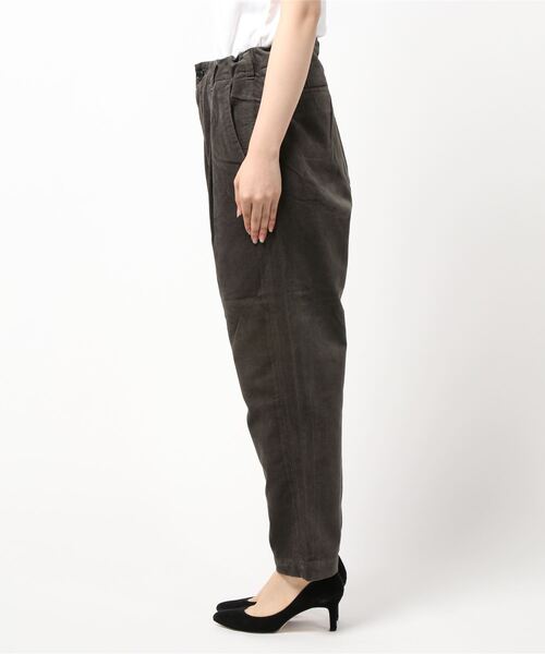LOWRYS FARM（ローリーズファーム）の「ドビーコーデュロイタックパンツ　918069（その他パンツ・メンズ・チャコールグレー/ブラウン・MEDIUM/LARGE）」の15枚目の写真