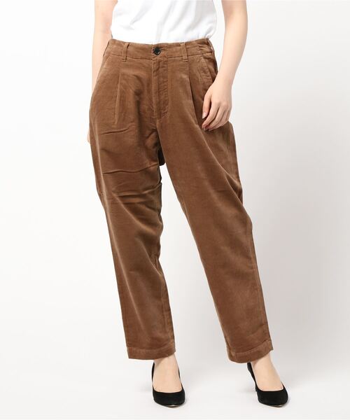 LOWRYS FARM（ローリーズファーム）の「ドビーコーデュロイタックパンツ　918069（その他パンツ・メンズ・チャコールグレー/ブラウン・MEDIUM/LARGE）」の13枚目の写真