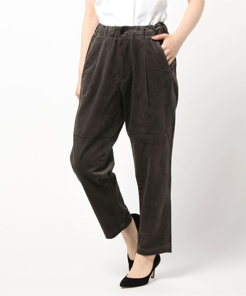 LOWRYS FARM（ローリーズファーム）の「ドビーコーデュロイタックパンツ　918069（その他パンツ・メンズ・チャコールグレー/ブラウン・MEDIUM/LARGE）」の14枚目の写真