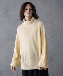 UNIIT | 【UNIIT】タートルニット タートル/ハイネック　サイドスリット(ニット/セーター)