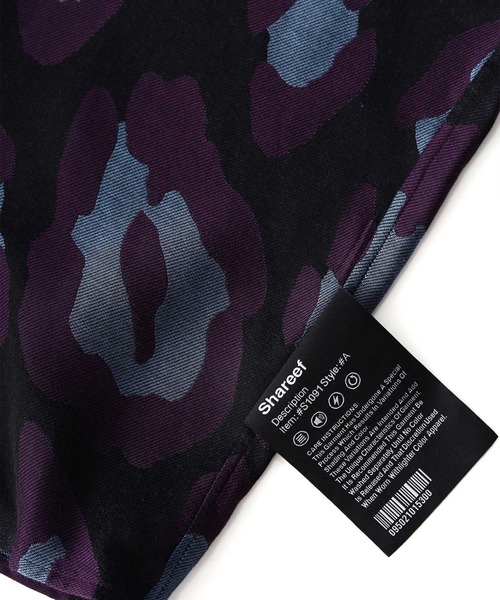 SHAREEF（シャリーフ）の「LEOPARD JQ  L/S SHIRTS（シャツ/ブラウス・メンズ・ブラック/レッド・2/3/1）」の7枚目の写真