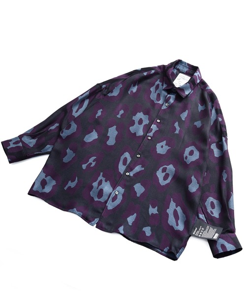 SHAREEF（シャリーフ）の「LEOPARD JQ  L/S SHIRTS（シャツ/ブラウス・メンズ・ブラック/レッド・2/3/1）」の8枚目の写真