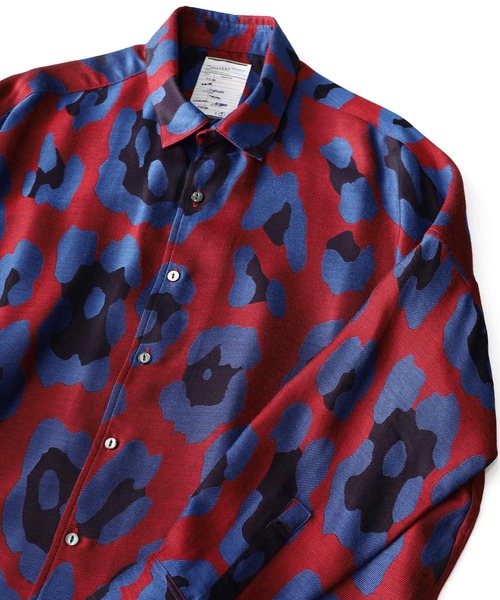 SHAREEF（シャリーフ）の「LEOPARD JQ  L/S SHIRTS（シャツ/ブラウス・メンズ・ブラック/レッド・2/3/1）」の11枚目の写真