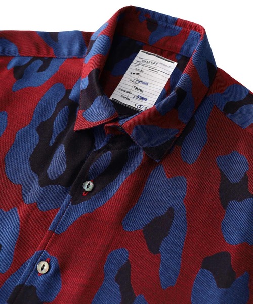 SHAREEF（シャリーフ）の「LEOPARD JQ  L/S SHIRTS（シャツ/ブラウス・メンズ・ブラック/レッド・2/3/1）」の12枚目の写真