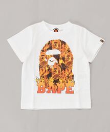 A BATHING APE ベイシング エイプ ベイプ アロハ シャツ フレイム A BATHING APE（アベイシングエイプ）の「BAPE FLAME TEE K（T