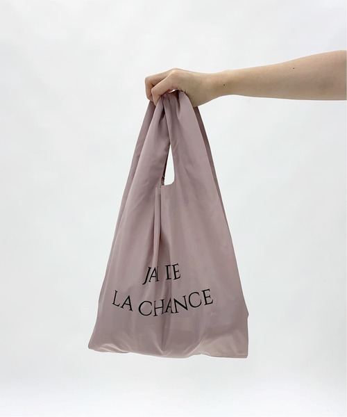 SLOBE IENA（スローブイエナ）の「エコショッピングバッグミニ◆（ショルダーバッグ・レディース・ブラウン/グレー/ピンク系その他・FREE）」の3枚目の写真
