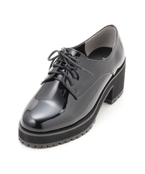 Honeys(ハニーズ)の「厚底ヒールマニッシュ(その他シューズ・レディース・ブラック/ブラック系その他・S/L/LL/M)」の9枚目の写真