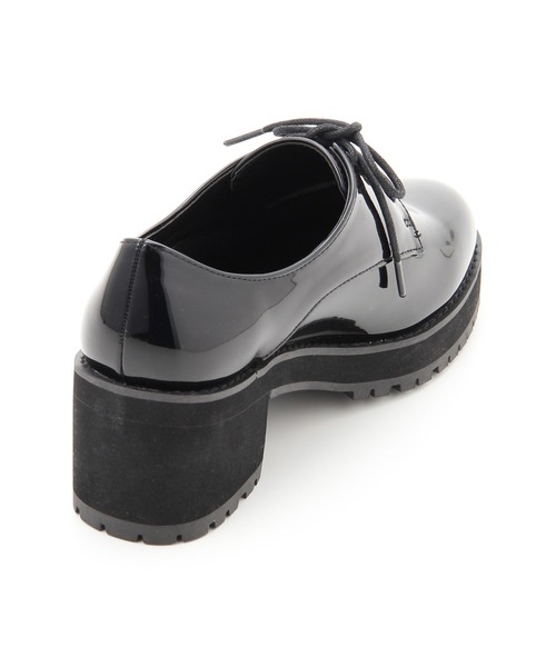 Honeys(ハニーズ)の「厚底ヒールマニッシュ(その他シューズ・レディース・ブラック/ブラック系その他・S/L/LL/M)」の3枚目の写真