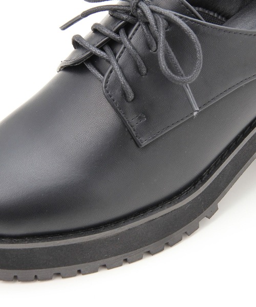 Honeys(ハニーズ)の「厚底ヒールマニッシュ(その他シューズ・レディース・ブラック/ブラック系その他・S/L/LL/M)」の11枚目の写真