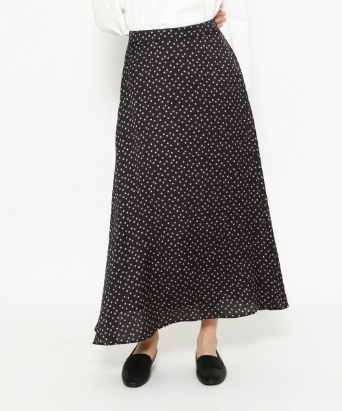 GLOBAL WORK（グローバルワーク）の「シャイニーセミフレアスカート