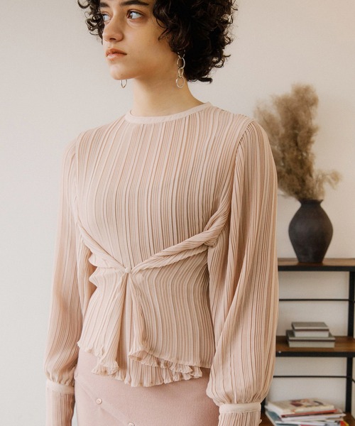 ACCL(エーシーシーエル)の「2wayシアーブラウス(シャツ/ブラウス・レディース・オフホワイト/ブラック/ピンク・FREE)」の9枚目の写真