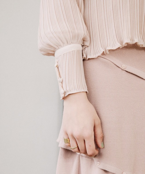 ACCL(エーシーシーエル)の「2wayシアーブラウス(シャツ/ブラウス・レディース・オフホワイト/ブラック/ピンク・FREE)」の10枚目の写真