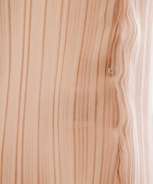 ACCL(エーシーシーエル)の「2wayシアーブラウス(シャツ/ブラウス・レディース・オフホワイト/ブラック/ピンク・FREE)」の12枚目の写真