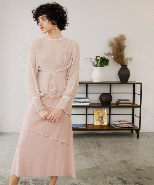 ACCL(エーシーシーエル)の「2wayシアーブラウス(シャツ/ブラウス・レディース・オフホワイト/ブラック/ピンク・FREE)」の16枚目の写真