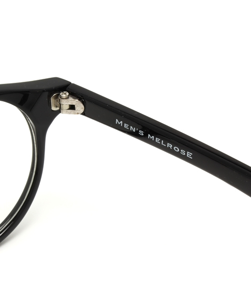 MEN'S MELROSE（メンズメルローズ）の「ウェリントン型アイウェア（メガネ）（メガネ・メンズ・ブラック/ブラウン・FREE）」の8枚目の写真