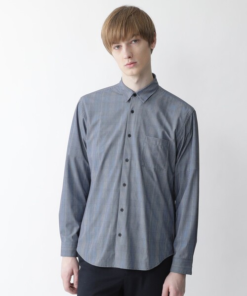 Black Lab Label クレストブリッジギンガムチェックプリントシャツ シャツ ブラウス Black Label Black Crestbridge ブラックレーベル クレストブリッジ のファッション