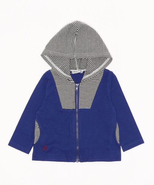 RAGMART（ラグマート）の「カットソーパーカー（パーカー・キッズ・ブルー/イエロー・80ｃｍ/90cm/95cm）」の8枚目の写真