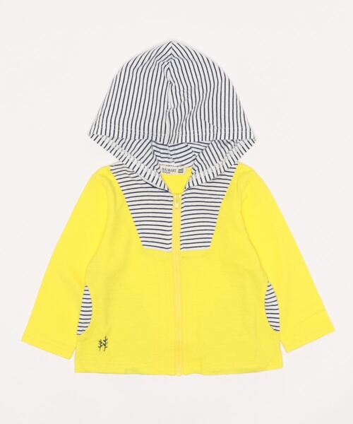 RAGMART（ラグマート）の「カットソーパーカー（パーカー・キッズ・ブルー/イエロー・80ｃｍ/90cm/95cm）」の9枚目の写真